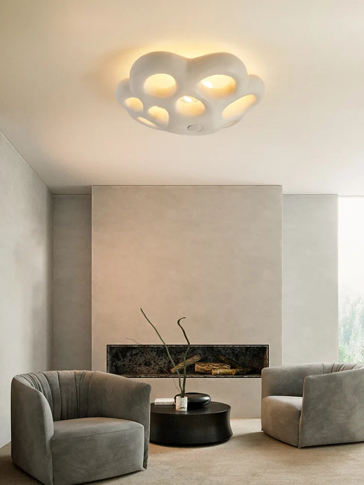 Afralia™ Nordic Petal Ceiling Light - Minimalist Master Bedroom Lighting