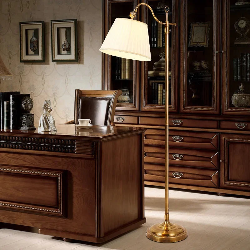 Afralia™ Retro LED Floor Lamp | Industrial Iron Vertical Light for Living Room