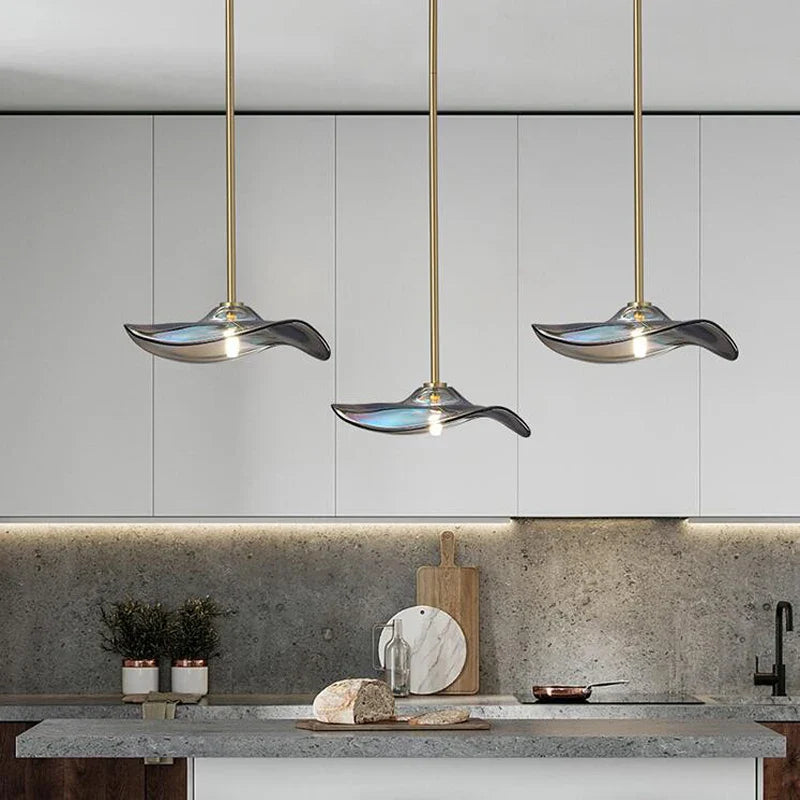 Afralia™ Glass Plated Pendant Lamp: Modern, Colorful Fixture for Home Decor & Lighting