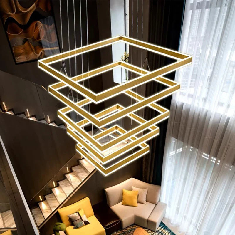 Afralia™ LED Chandeliers Pendant Light Lamps for Living & Dining Room