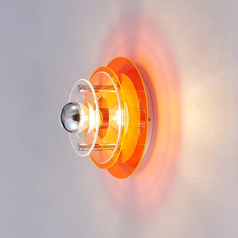 Afralia™ Bauhaus LED Wall Lights Multicolor Decor Sconces for Bedroom & Living Room