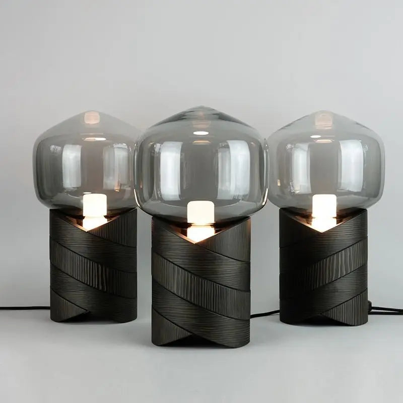 Afralia™ Modern Resin Lamp for Children's Room, Model Room Decoration Glass Floor Lamp