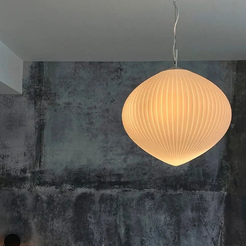 Afralia™ Glass LED Pendant Lights | Modern Bar Suspend Lamp | Dining Room Droplight
