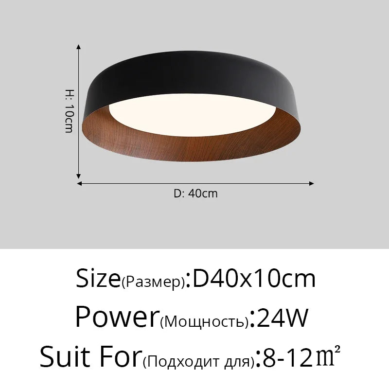 Afralia™ Nordic LED Ceiling Lamp for Living Room Bedroom, Surface Mounted Luminaire