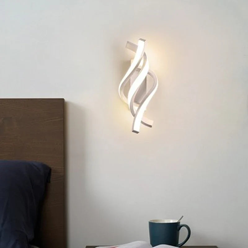 Afralia™ Square LED Wall Lamp: Stylish Hallway Lighting Fixture for Home Decor