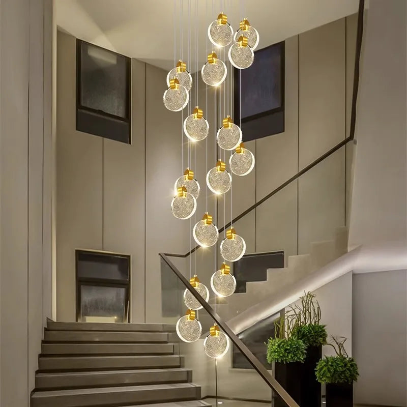 Afralia™ LED Pendant Chandeliers for Modern Home Decor and Indoor Lighting