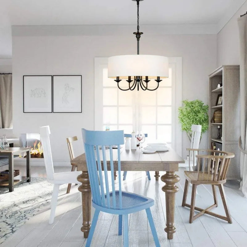 Modern E14 Pendent Lamps by Afralia™ - Stylish Lighting for Living, Dining, and Staircase