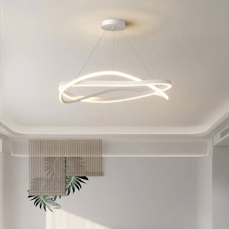 Afralia™ Modern LED Pendant Light - Stylish Hanging Chandelier