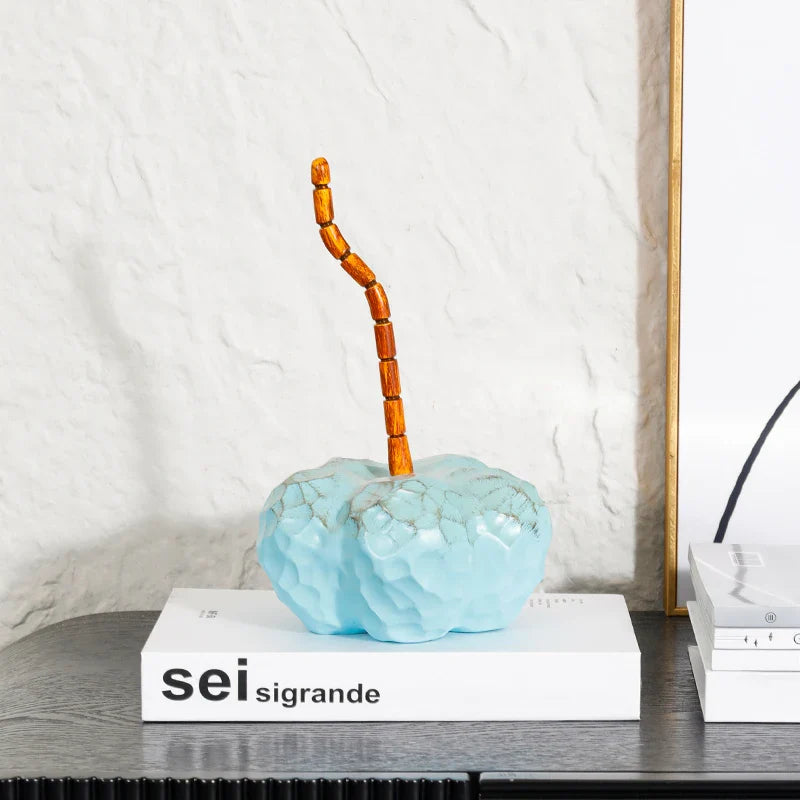 Afralia™ Pumpkin Sculpture | Resin Abstract Figurine for Home Decor and Accessories