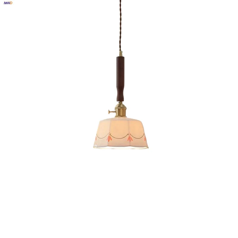 Afralia™ Ceramic LED Pendant Light with Adjustable Wire, Modern Nordic Design