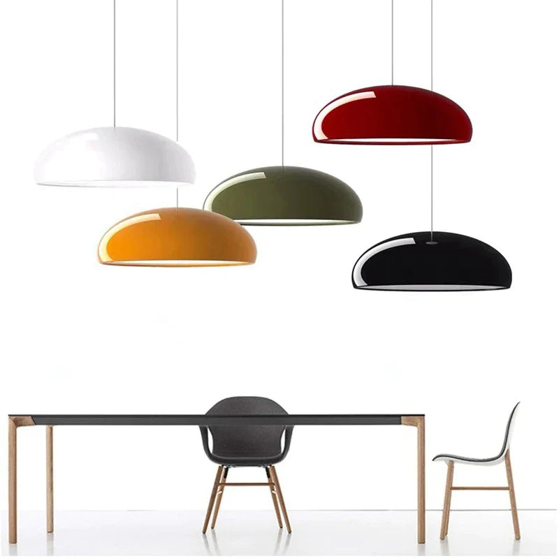 Afralia™ Round Nordic LED Pendant Light 35/45/60CM for Living Dining Caffee Home Lighting