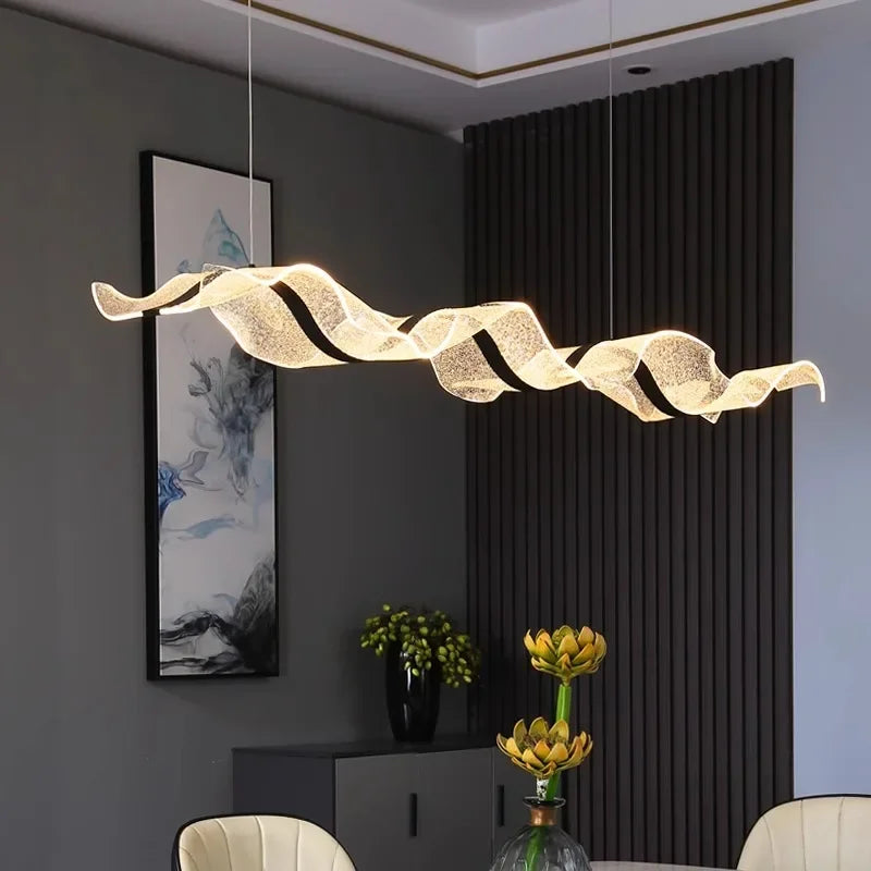 Afralia™ Modern Pendant Light Chandeliers for Living Room Dining Room Indoor Lighting