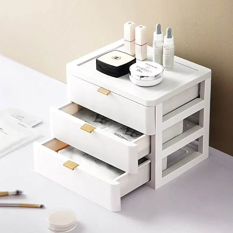 Afralia™ Desktop Organizer Drawer Cosmetic Rack Jewelry Storage Box