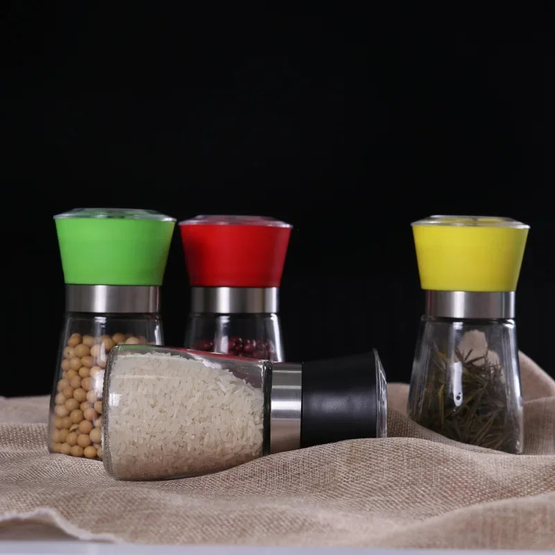 Afralia™ Adjustable Spice Grinder Mill Shakers Kitchen Gadgets