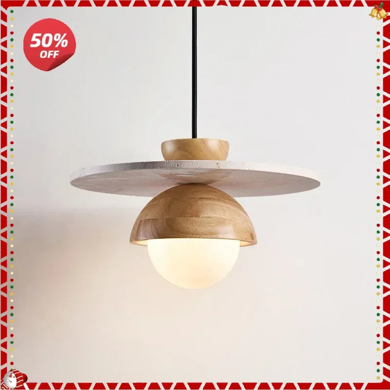Afralia™ Stone Pendant Light Chandelier for Home Decor