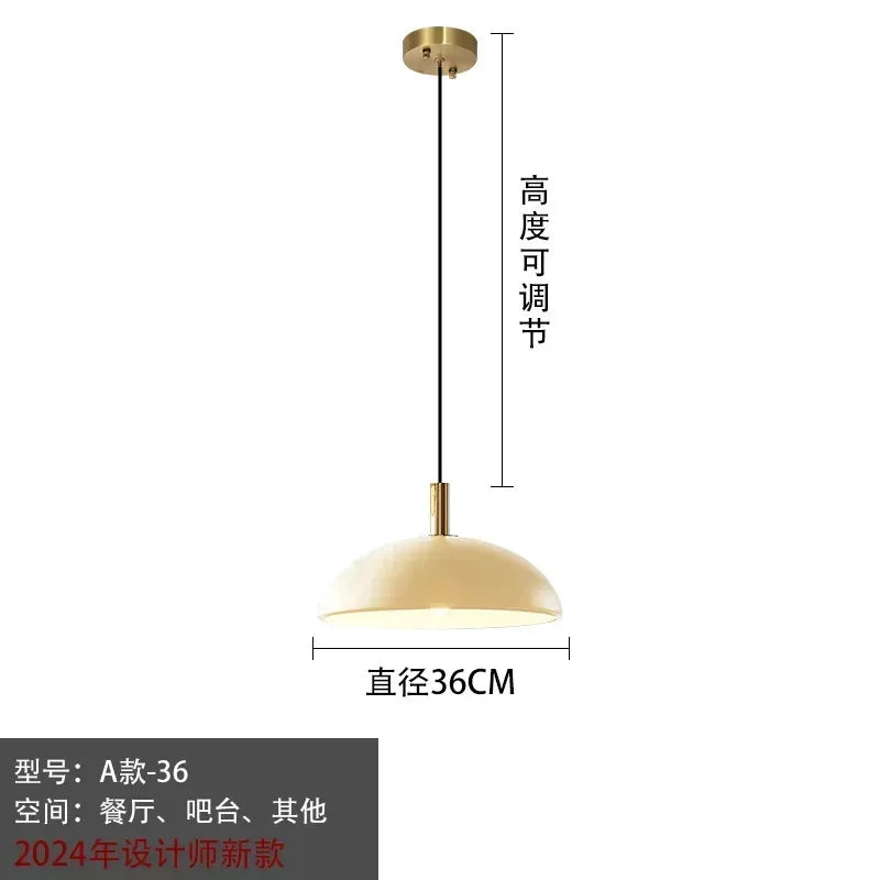 Afralia™ Glass Pendant Light: Stylish Ceiling Hanging Lamp for Home and Restaurant Decor