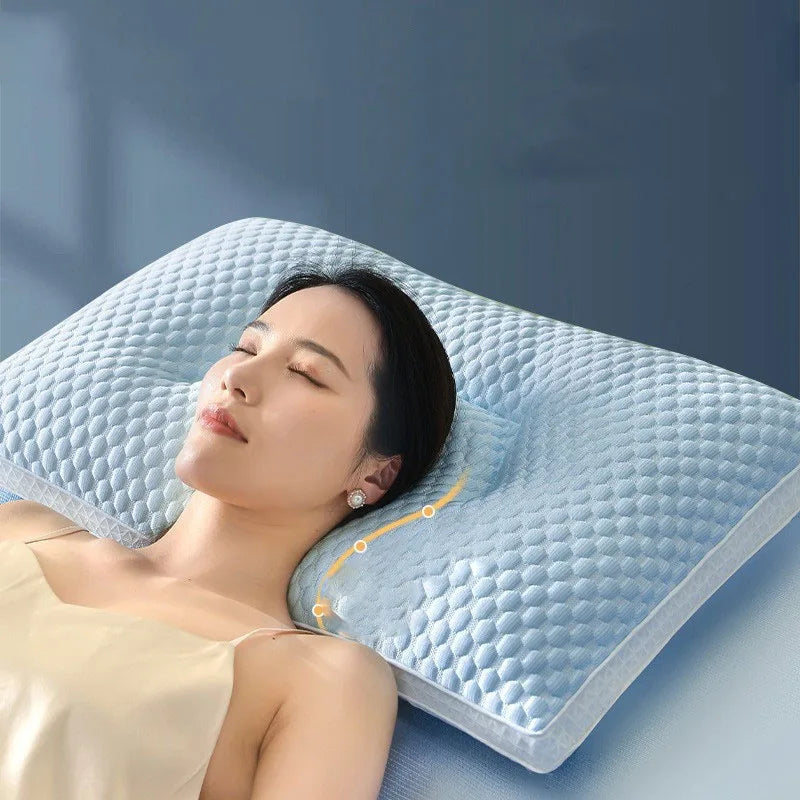 Afralia™ Ice Rayon Cooling Pillow for Cervical Care and Cool Summer Sleep