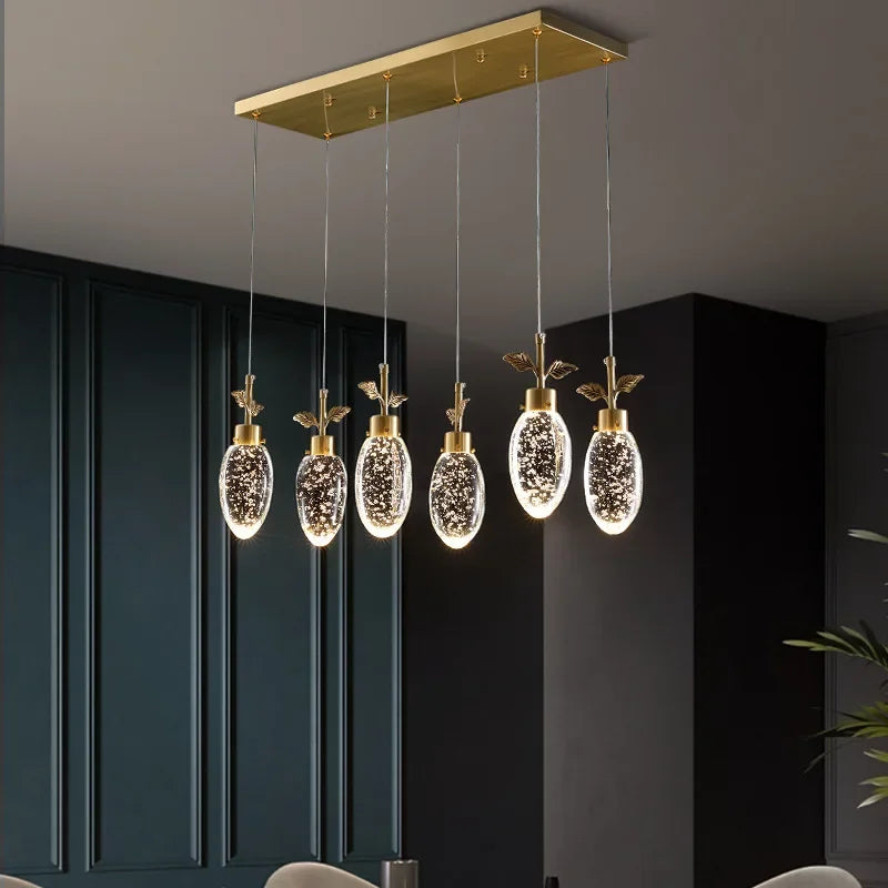 Afralia™ Crystal Chandelier: Modern Luxury LED Lighting for Home, Restaurant, Bedroom - Nordic Style