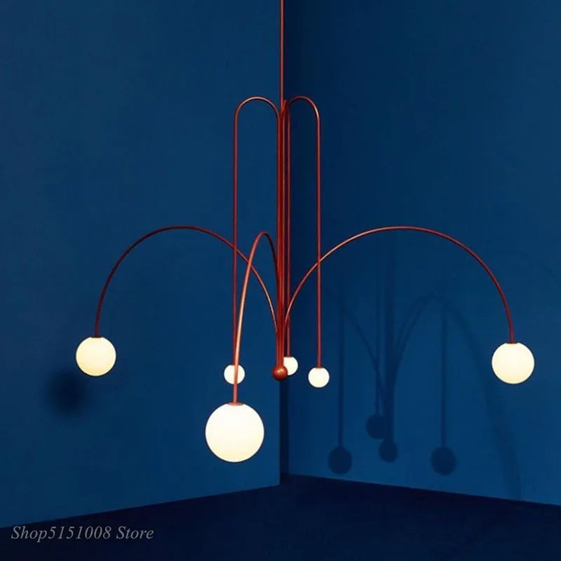 Afralia™ Branch Glass Pendant Lights for Bedroom and Living Room Decor