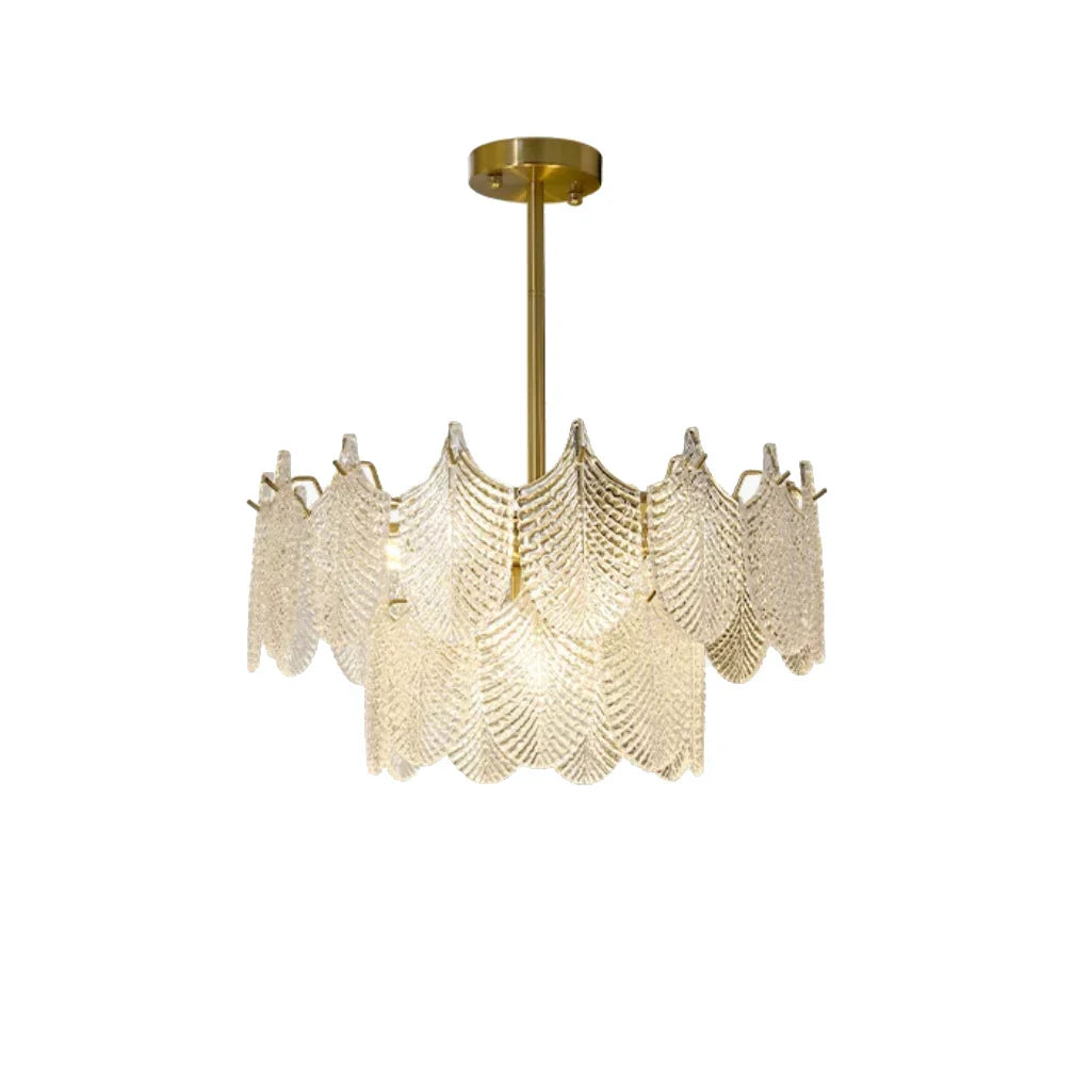 Afralia™ Tree Branch Chandelier: Metal Art Glass Hanging Lamp for Living Room and Kitchen