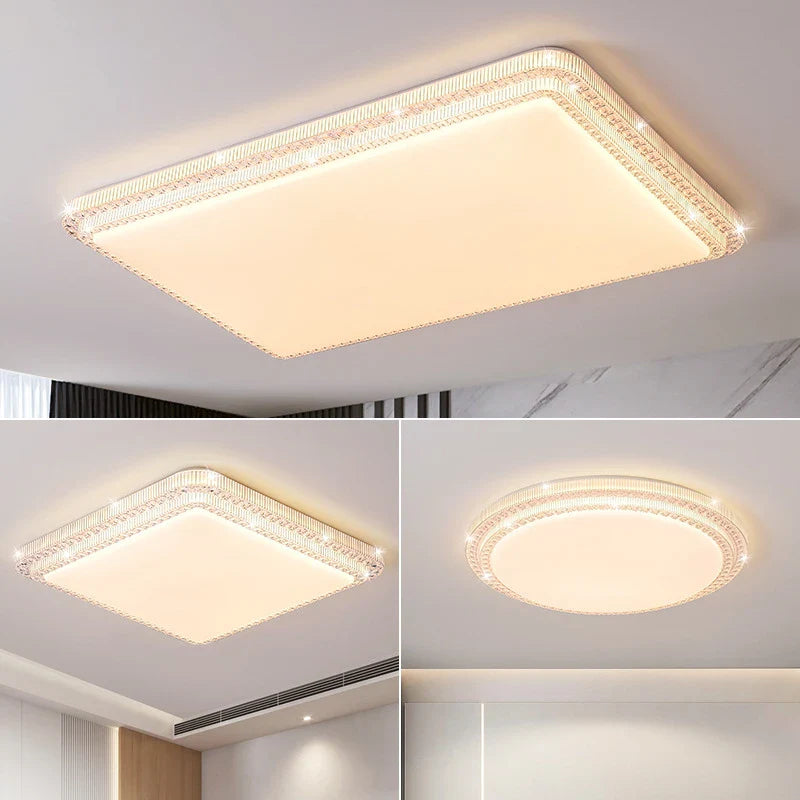 Afralia™ LED Luxury Ceiling Light for Modern Living Room Decor & Bedroom Dining