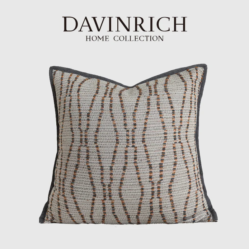 Afralia™ Wabi Sabi Khaki Vibes Cushion Cover - Boho Chic Bedroom Sofa Decor