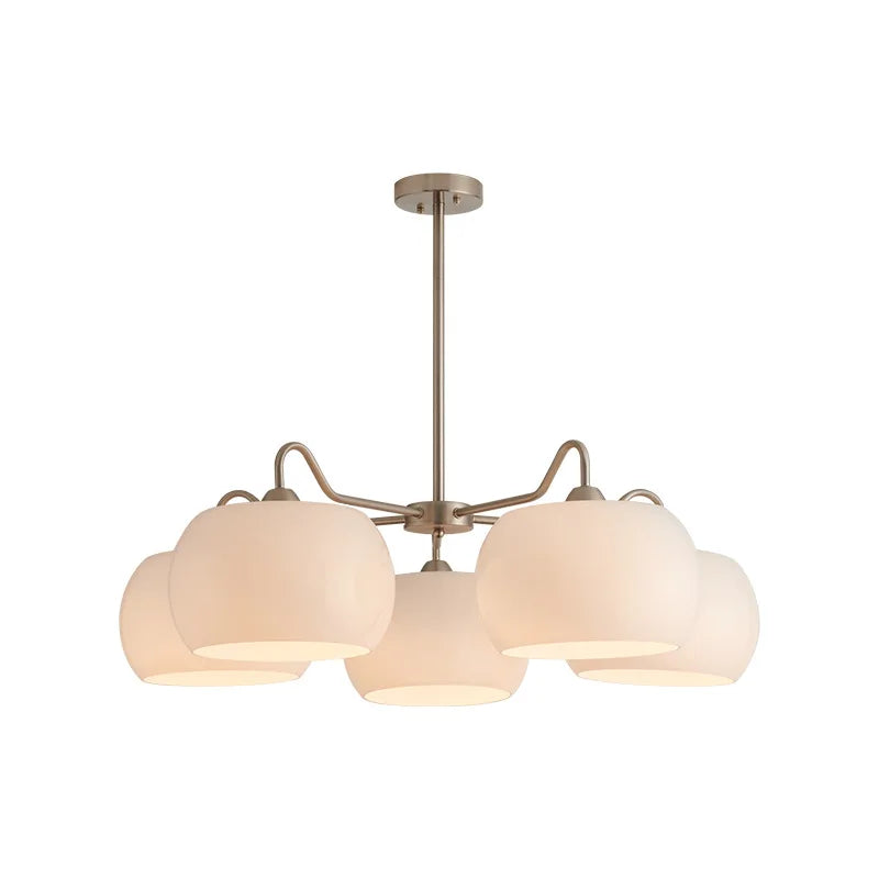 Afralia™ Glass Pendant Light LED Fixture for Living Room Dining Bedroom