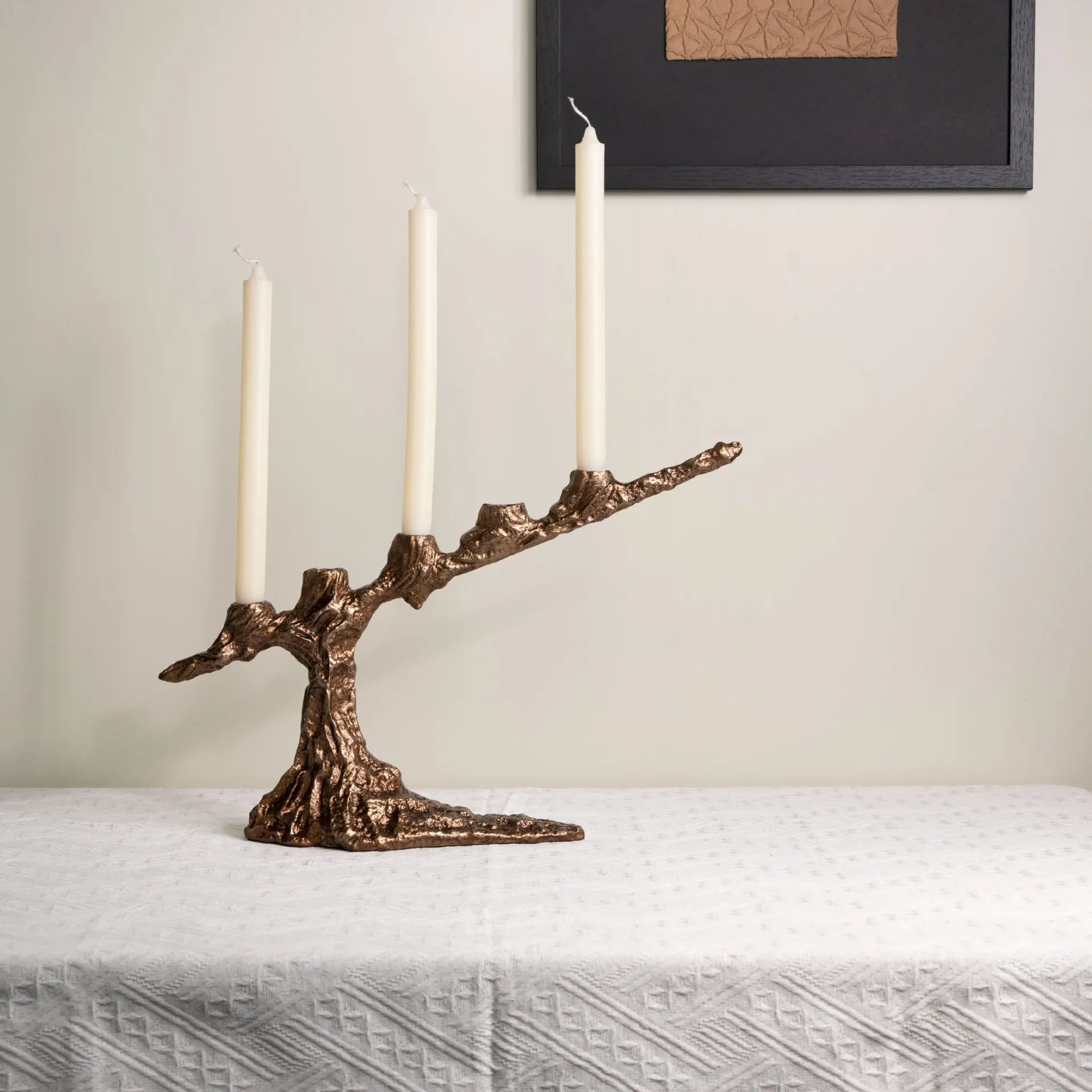 Afralia™ Bamboo Candle Holder Wedding Decoration Centerpieces