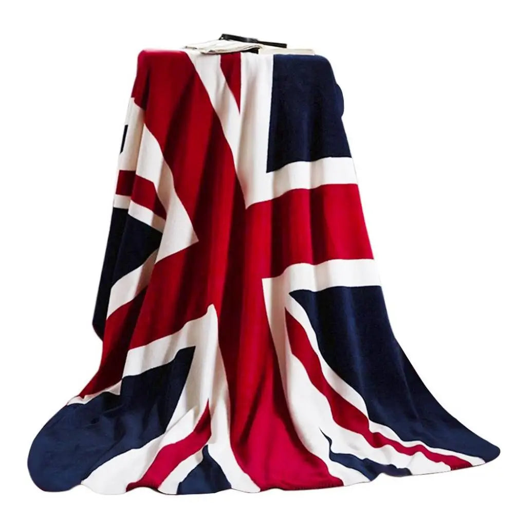 Afralia™ Cozy Flannel Throw Blanket for Sofas, Cars, and Travel
