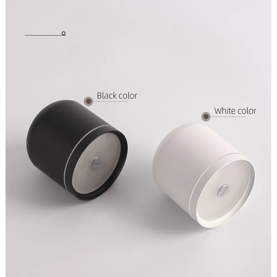 Afralia™ Matte Aluminum LED Downlight 7W 4000K Ceiling Light for Living Room