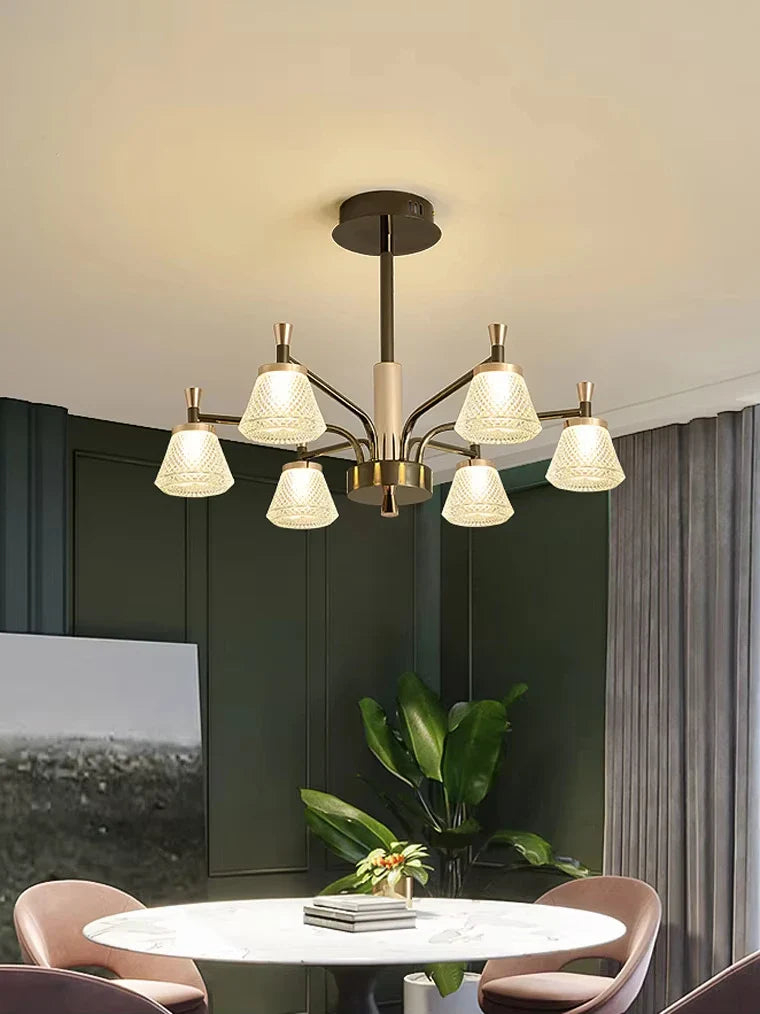 Afralia™ Nordic Chandeliers: Elegant Ceiling Hanging Lamps for Living Room, Dining Table & Bedrooms