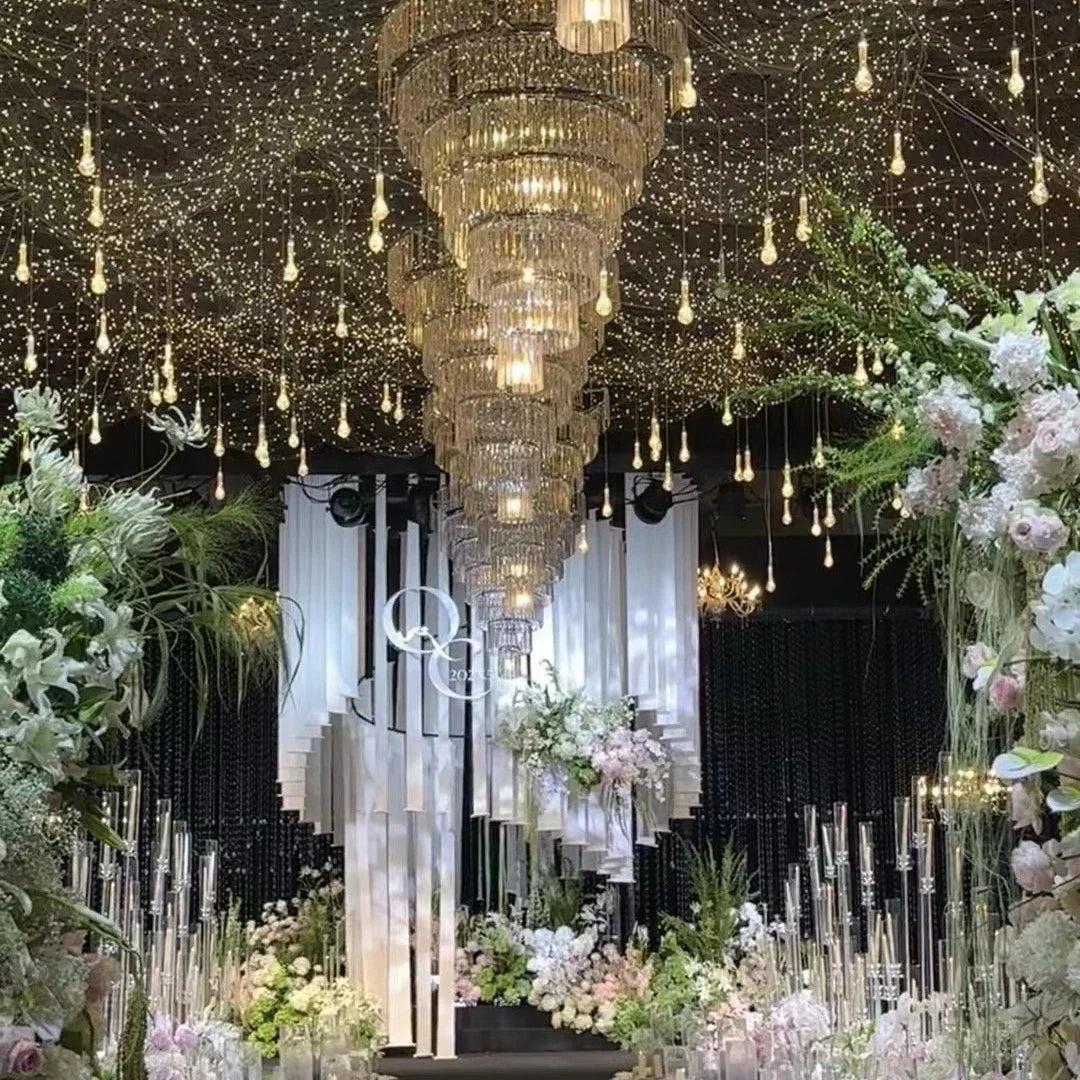 Afralia™ LED Butterfly Ceiling Lights for Romantic Wedding Decoration