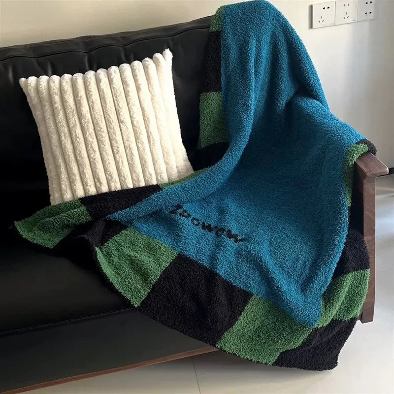 Afralia™ Cozy Skin-Friendly Flannel Sofa Blanket for All SeasonssetCellValue.