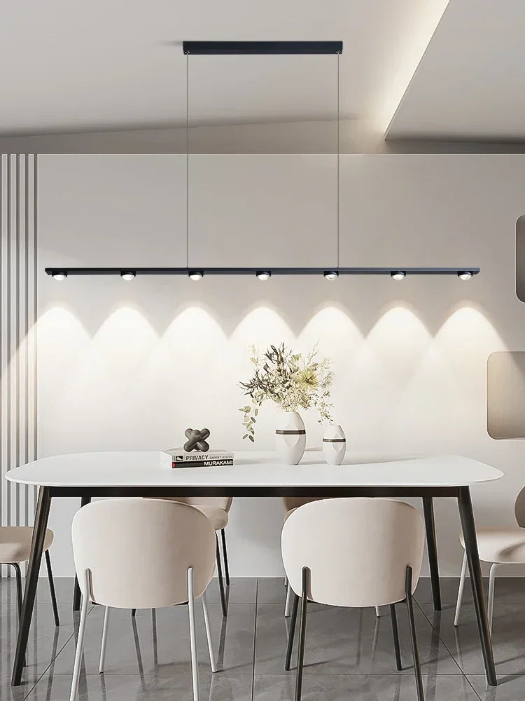 Afralia™ Modern LED Chandelier Pendant Light for Dining Living Room Luxury Design