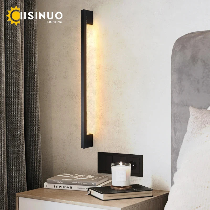 Afralia™ LED Long Wall Lamp for Modern Minimalist Interior Lighting