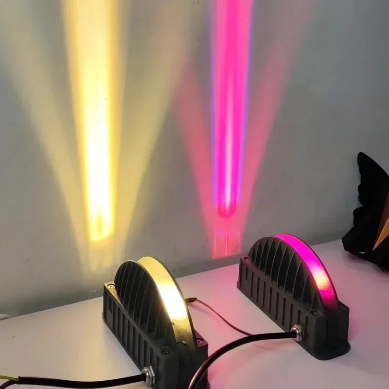 Afralia™ RGB Outdoor Wall Wash 10W IP65 Waterproof LED Window Light with Remote Control