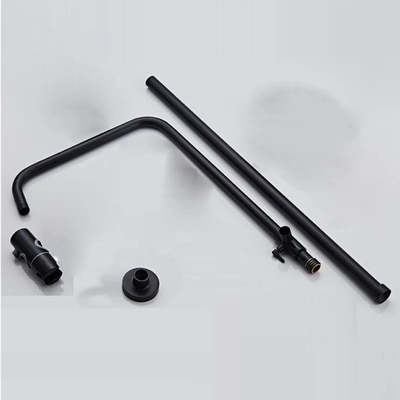 Afralia™ Stainless Steel Shower Pipe Mixer Tube Bathroom Faucet Accessories