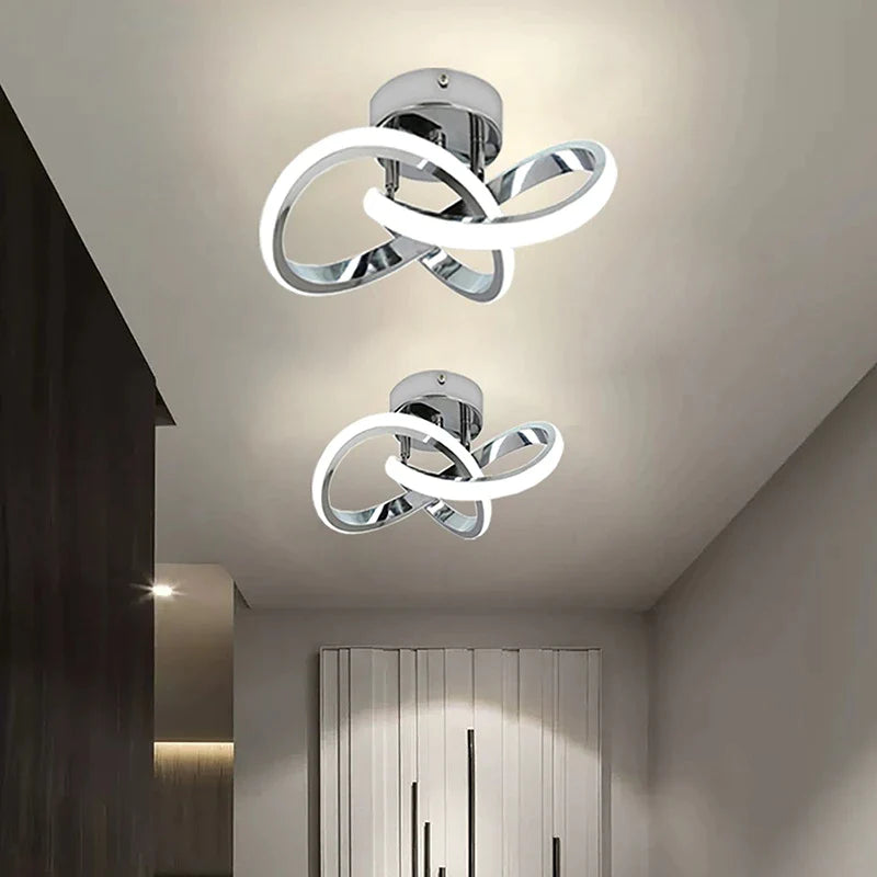 Afralia™ LED Ceiling Lights - Modern Minimalist Lamps for Living Room Balcony Staircase