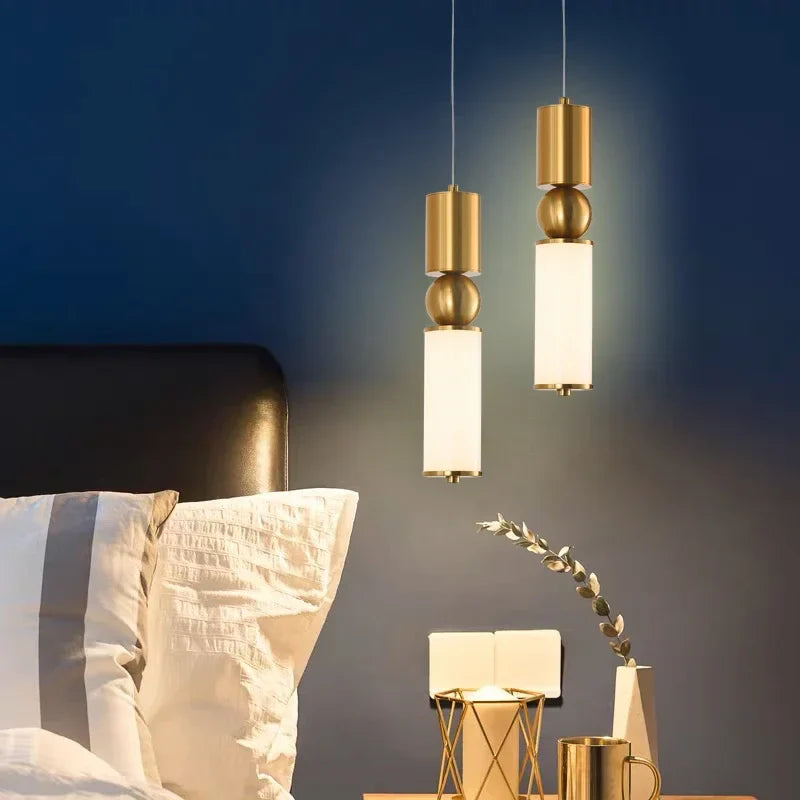 Afralia™ Nordic LED Pendant Light for Home Living Dining Room Kitchen Decoration