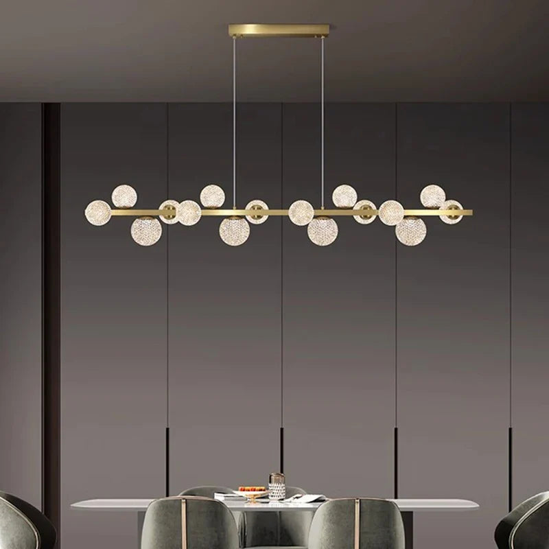 Afralia™ Modern Pendant Chandeliers for Dining Room Ceiling Lighting