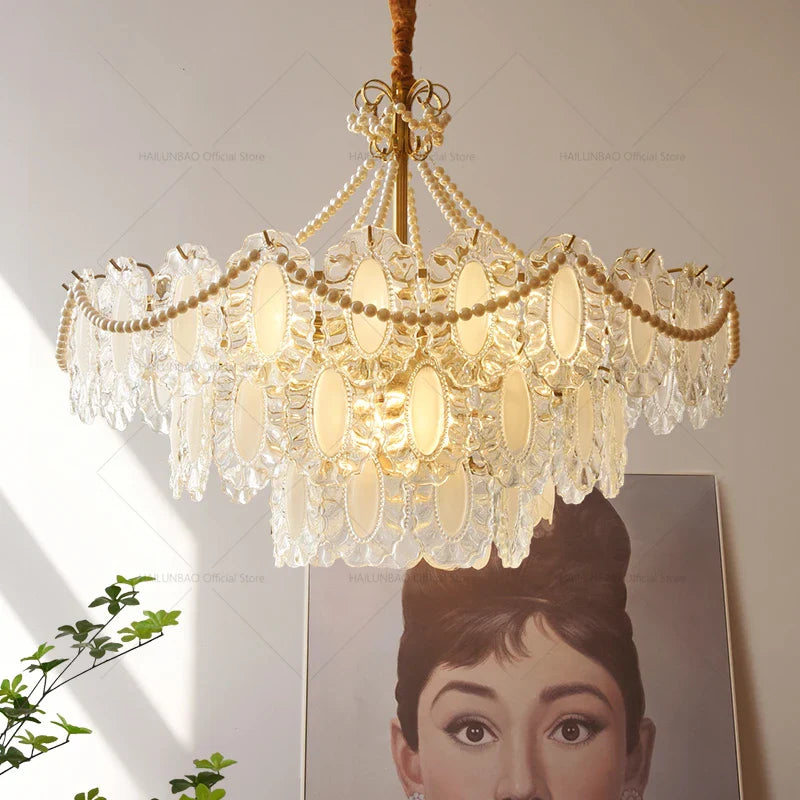 Afralia™ Crystal Chandelier: Modern Luxury for Living Room & Bedroom