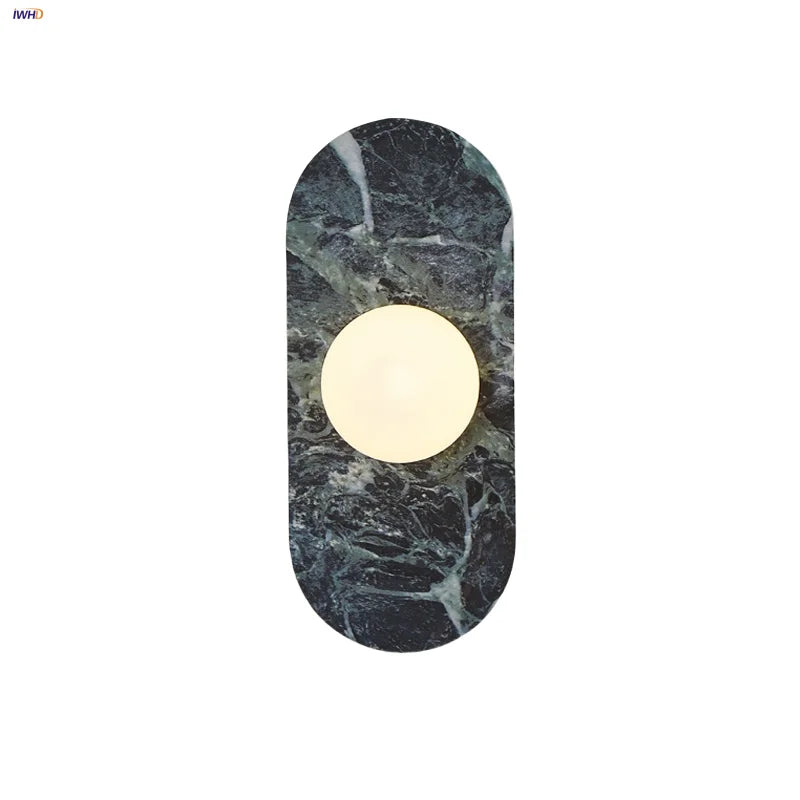 Afralia™ Modern LED Glass Wall Sconce Lamp for Study Cafe Restaurant Bedside