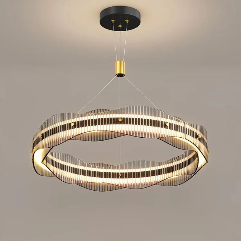 Afralia™ LED Pendant Light: Modern Minimalist Chandelier for Living, Dining, Kitchen, Bedroom, Office