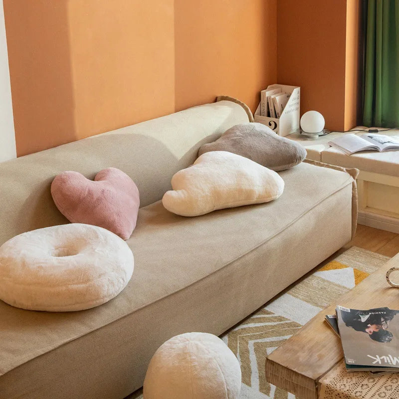 Afralia™ Soft Cloud Pillow for Kids - Cute Plush Bed Decorative Cushion