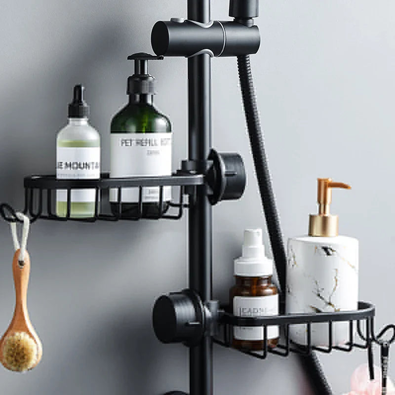 Adjustable Shower Caddy Bathroom and Kitchen Organizer by Afralia™