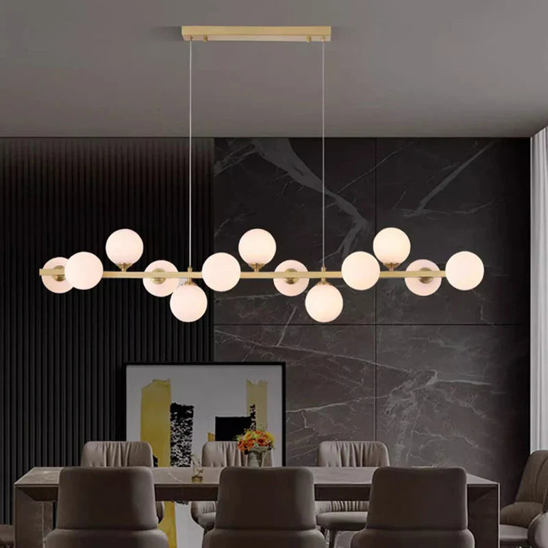 Afralia™ Modern LED Pendant Chandeliers for Living and Dining Room Lighting