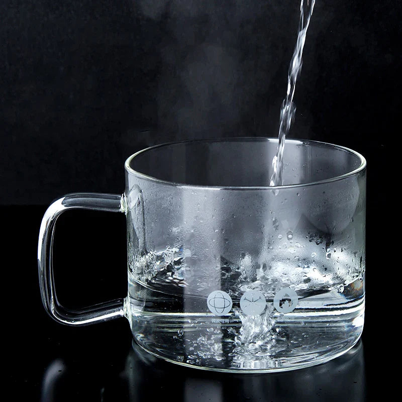 Afralia™ Glass Salad Bowl with Lid, Large Capacity, Creative Design