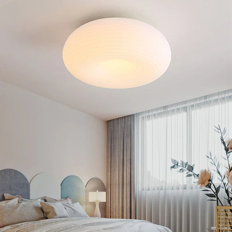 Afralia™ Minimalist Eco-Friendly PE Ceiling Pendant Light for Kitchen Dining Bedroom