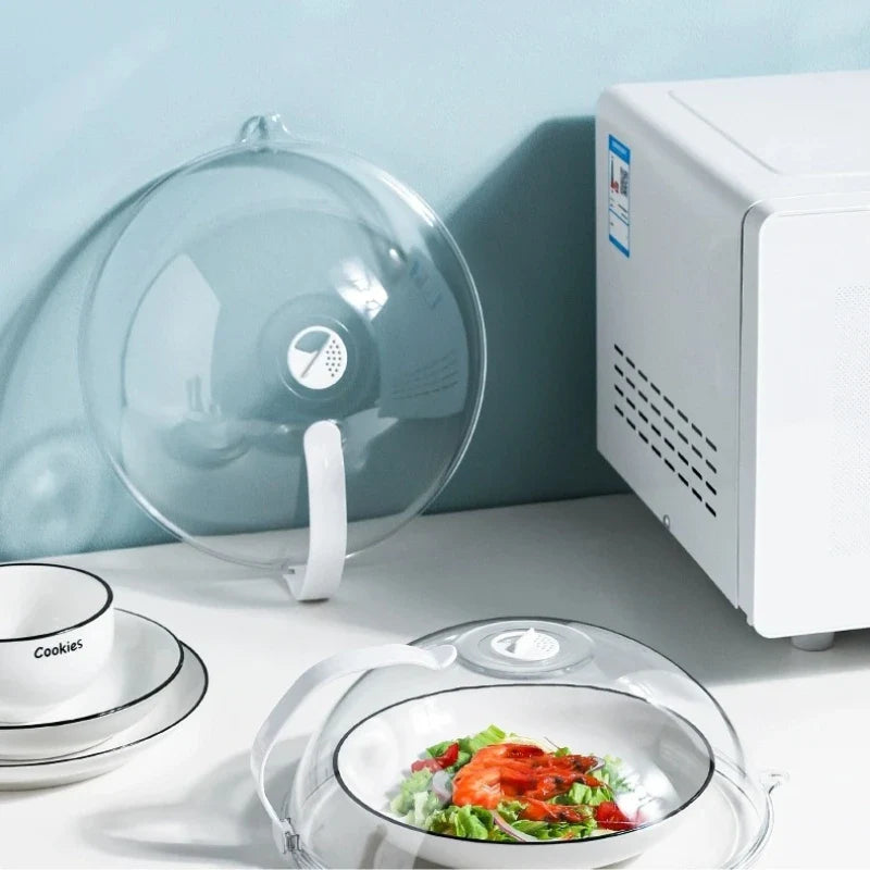 Afralia™ Microwave Bowl Plate Cover: Fresh-Keeping Fridge Lid for Splatter-Free Heating