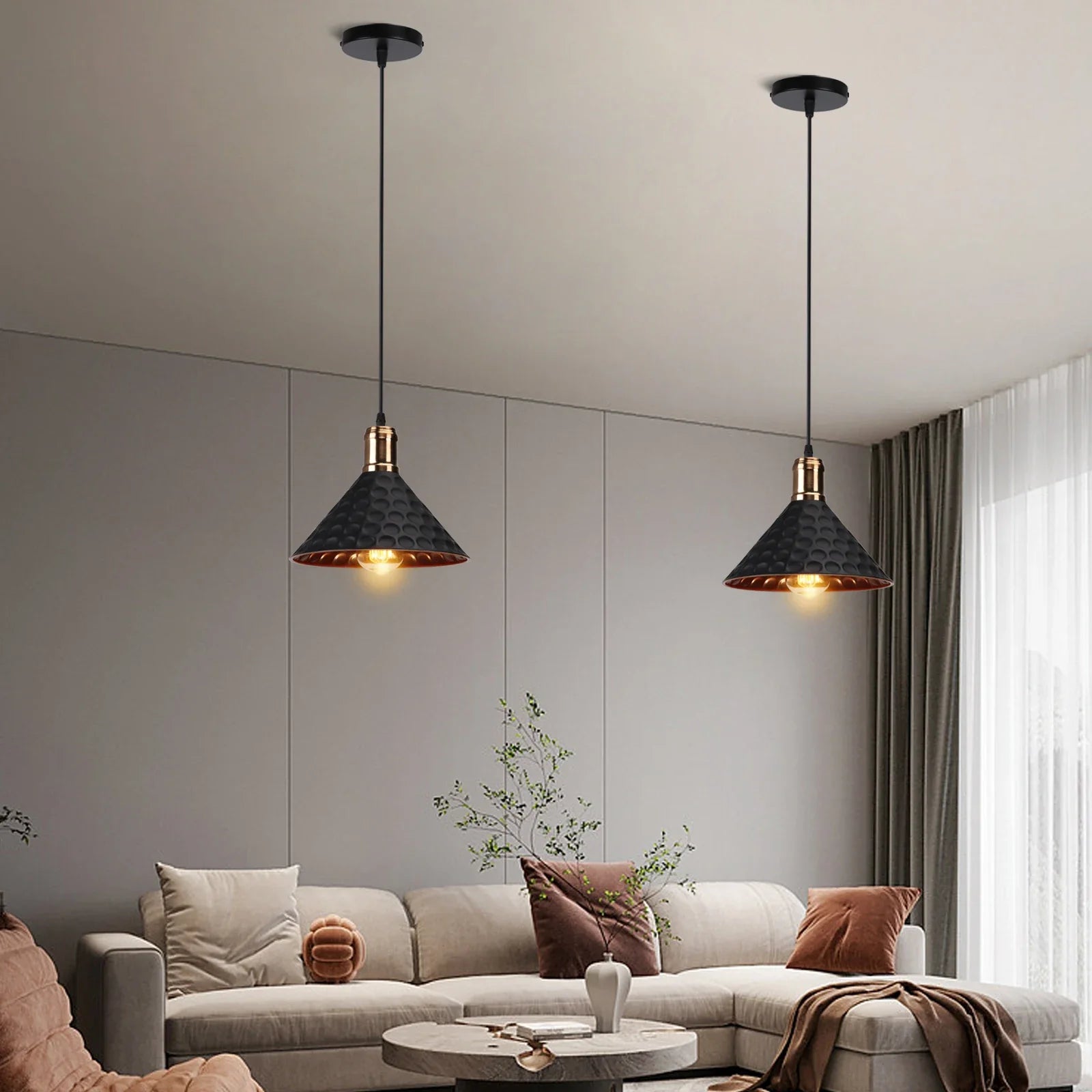 Afralia™ Retro Chandelier Pendant Light | Industrial E27 Fixture for Modern Living Room